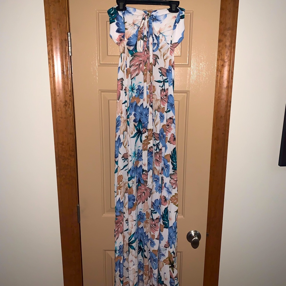 Summer Floral Maxi Dress